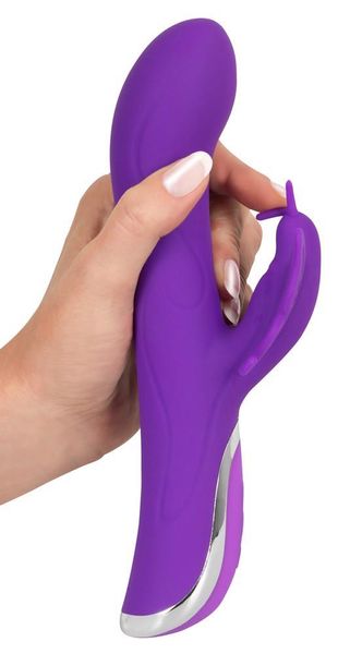 Wibrator królik Sweet Smile Rechargeable Rotating, 23 cm (fioletowy) 7575 zdjęcie