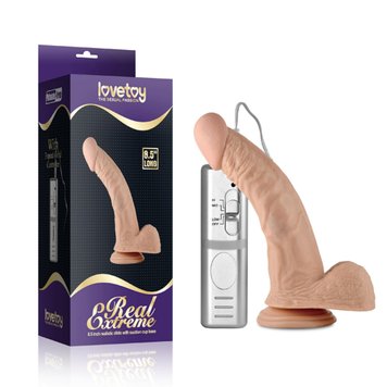 Wibrator LoveToy Real Extreme, 22 cm (cielisty) 14404 zdjęcie