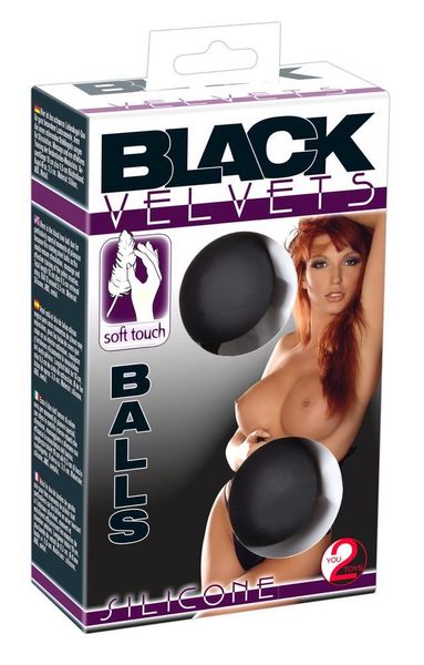 Kulki gejszy You2Toys Black Velvets, 19,5 cm (czarny) 4984 zdjęcie