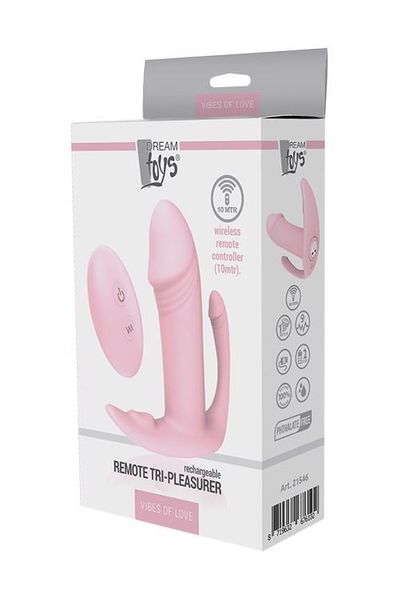 Wibrator Vibes Of Love Remote Tri-Pleasurer, 8,5 cm (różowy) 7546 zdjęcie