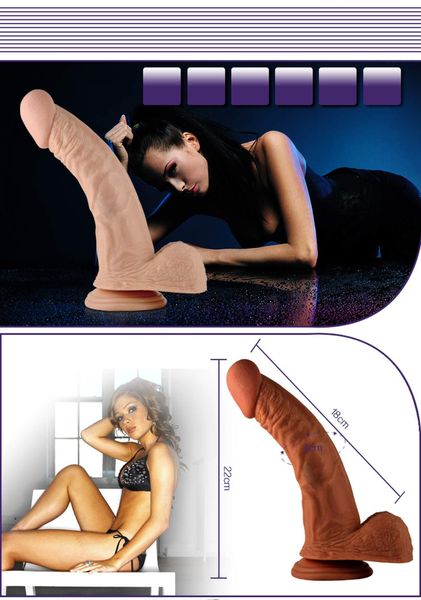 Wibrator LoveToy Real Extreme, 22 cm (cielisty) 14404 zdjęcie