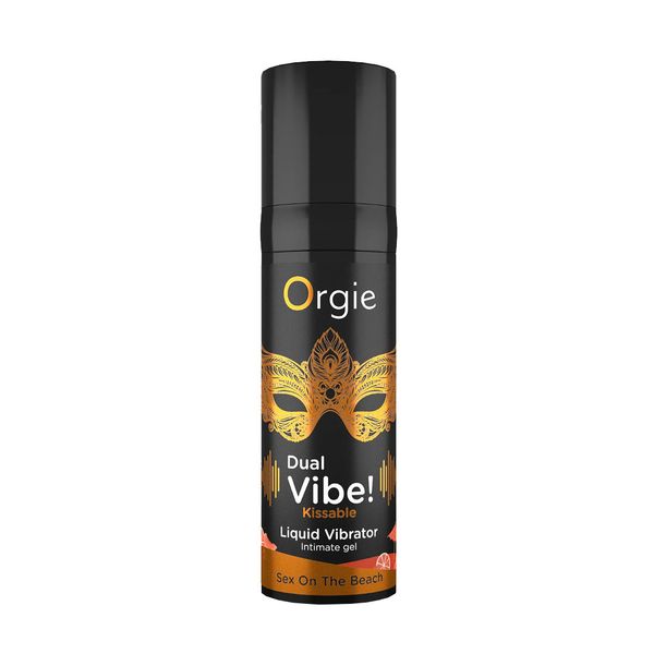 Wibrator w płynie Orgie DUAL VIBE! seks na plaży, 15 ml 18496 zdjęcie