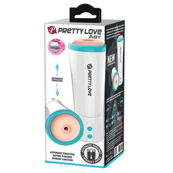 Мастурбатор Pretty Love Aby Anus, 24,6 cm (w kolorze cielistym) 9032 zdjęcie