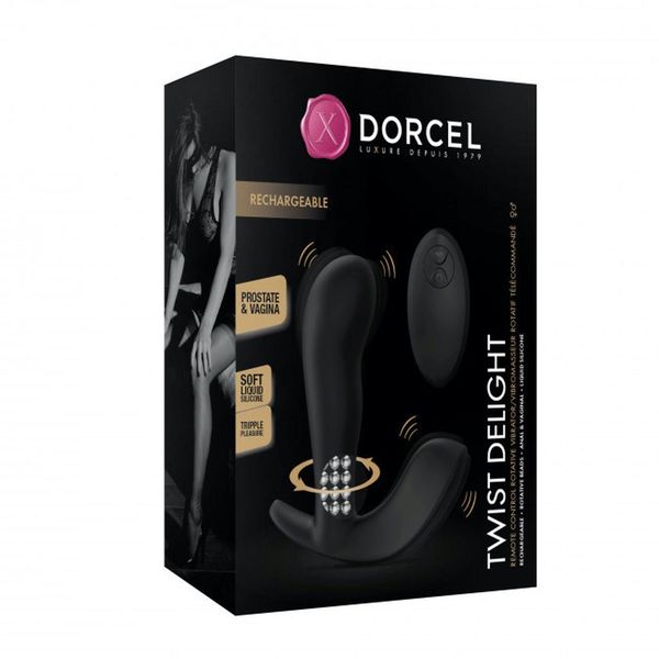 Wibrator Dorcel Twist Delight, 11,5 cm (czarny) 12831 zdjęcie