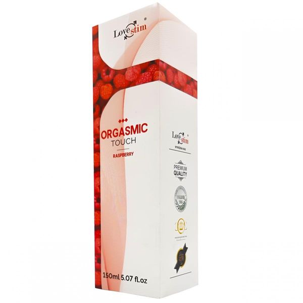 Żel do masażu LoveStim Orgasmic Touch, 150 ml (maliny) 13200 zdjęcie