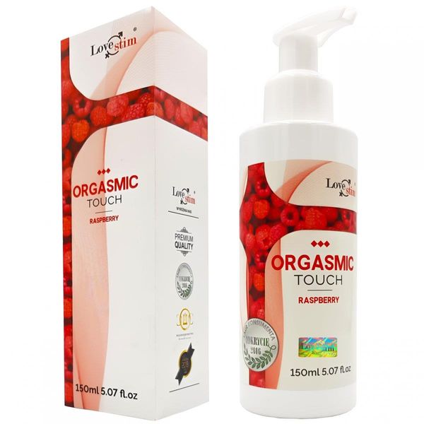 Żel do masażu LoveStim Orgasmic Touch, 150 ml (maliny) 13200 zdjęcie