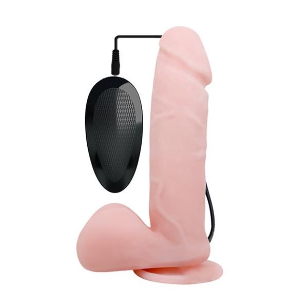 Realistyczny wibrator LyBaile Dong Flesh, 19 cm (w kolorze cielistym) 9037 zdjęcie