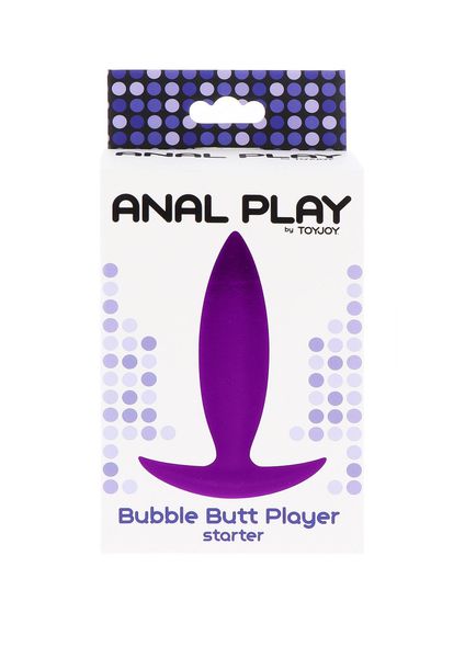 Korek analny Bubble Butt Player Starter, 10 cm (fioletowy) 4442 zdjęcie