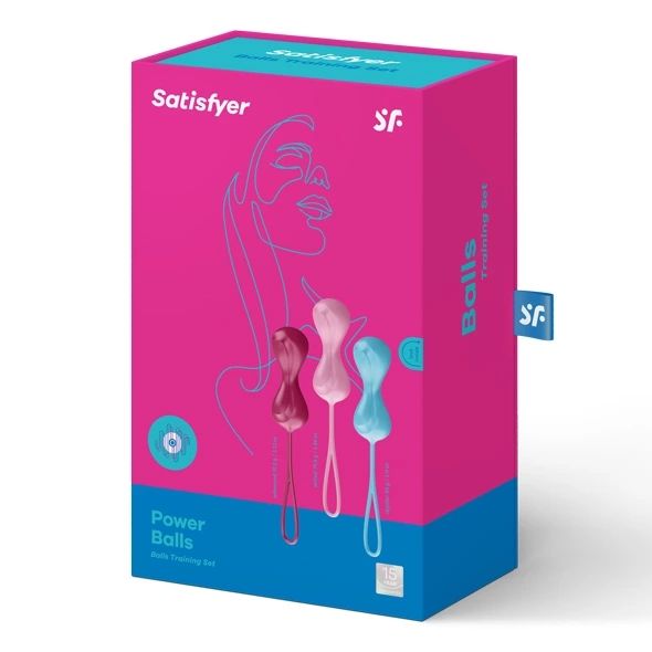 Вагинальные шарики Satisfyer Power Balls, 17,6 см (мульти) 19317 фото