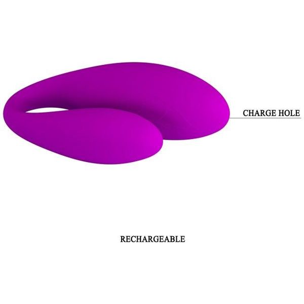 Wibrator Pretty Love Chad Vibrator, 9,3 cm (fioletowy) 7646 zdjęcie