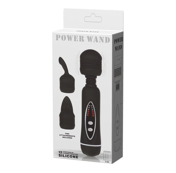 Wibromasażer LyBaile Power Wand, 20 cm (czarny) 7770 zdjęcie