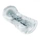 Masturbator Pretty Love Transparent Spiral, 15 cm (niebieski) 22370 zdjęcie 7