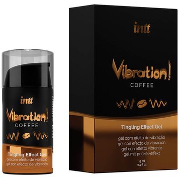 Рідкий вібратор Intt Vibration Coffee, 15 мл 9082 фото