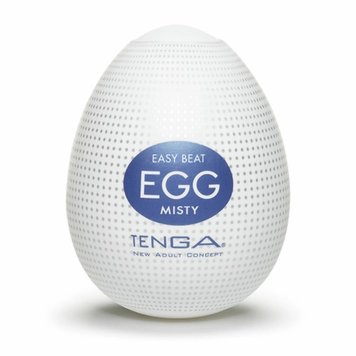 Мастурбатор-яйцо Tenga Egg Misty, 7 см (белый) 19727 фото