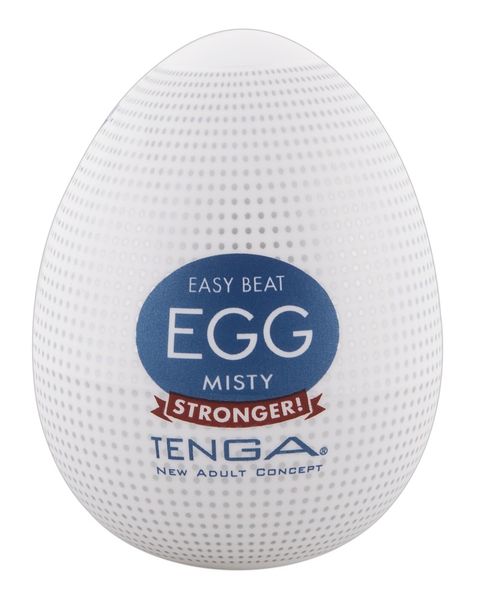 Мастурбатор-яйцо Tenga Egg Misty, 7 см (белый) 19727 фото