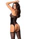 Bodystocking Obsessive G314, S-L (czarny) 8153 zdjęcie 2