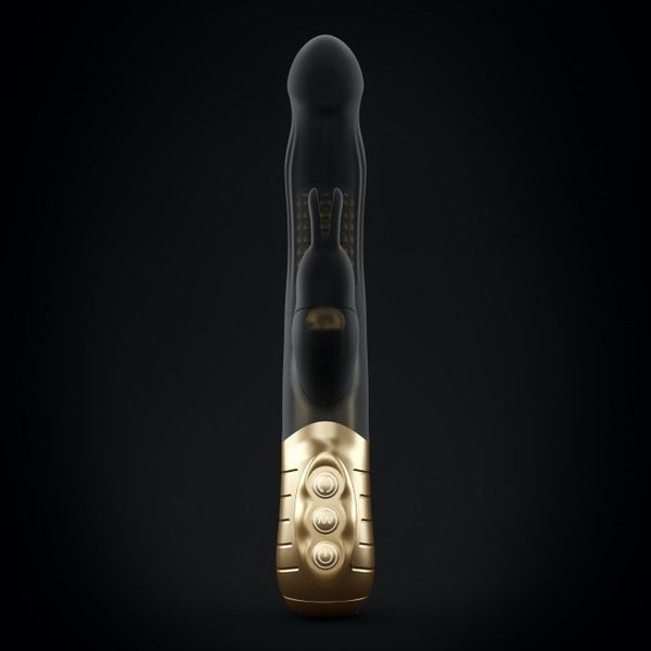 Wibrator królik Dorcel Baby Rabbit Gold 2.0, 22 cm (czarny) 12868 zdjęcie