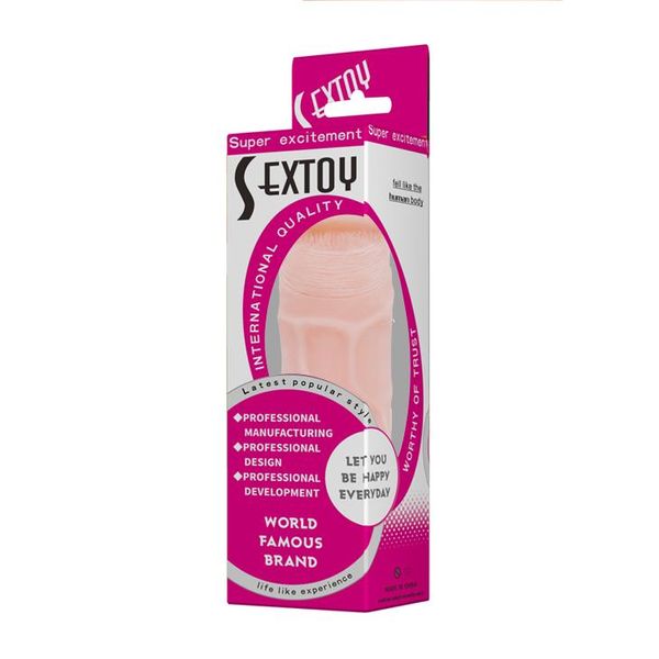 Dildo Super Excitement Sextoy Fresh, 16.3 cm (cielisty) 11658 zdjęcie