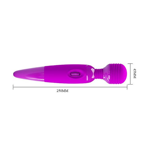 Вибратор классический Power Wand Massager, 25 см (фиолетовый) 7771 фото