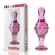 Анальна пробка Lovetoy Glass Romance GS17, 11,3 см (рожевий) 14417 фото 6