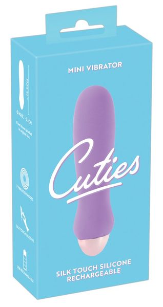 Вибратор Cuties Mini Vibrator, 12,5 см (фиолетовый) 9573 фото