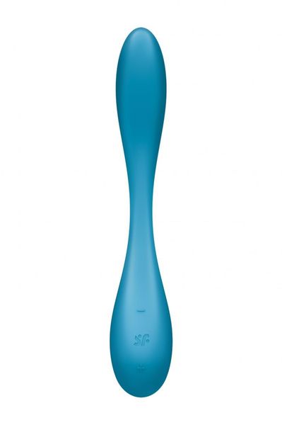 Вібратор для точки G Satisfyer G-Spot Flex 5, 23 см (синій) 15034 фото