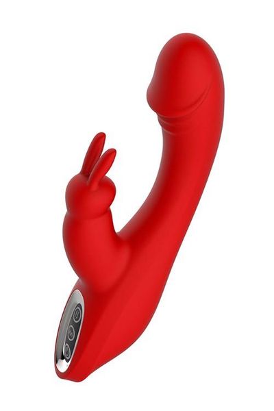 Wibrator królik Dream Toys Red Revolution Artemis, 21 cm (czerwony) 8386 zdjęcie