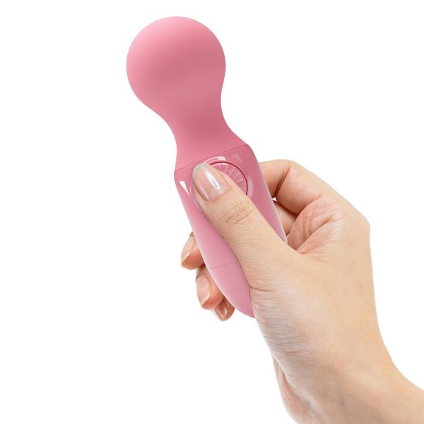 Vibromassager Pretty Love Mini Stick Little Cute, 12 cm (różowy) 17700 zdjęcie