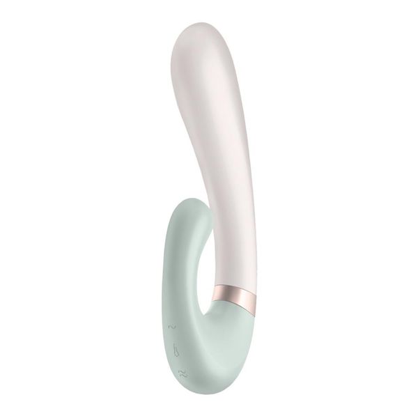 Wibrator królik Satisfyer Heat Wave, 20 cm (miętowy) 13237 zdjęcie