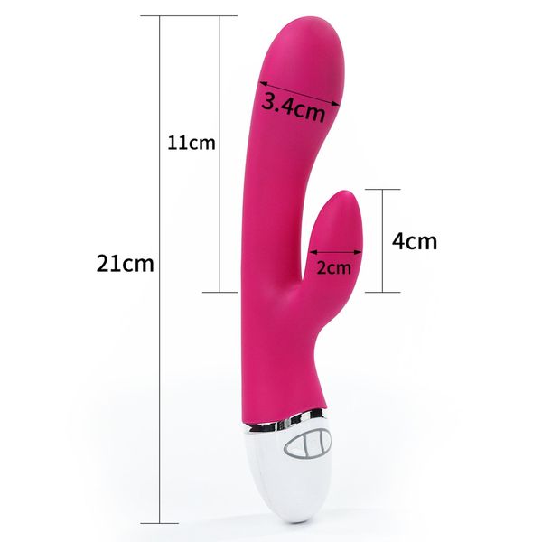 Wibrator królik LoveToy Dreamer, 20,5 cm (różowy) 14648 zdjęcie