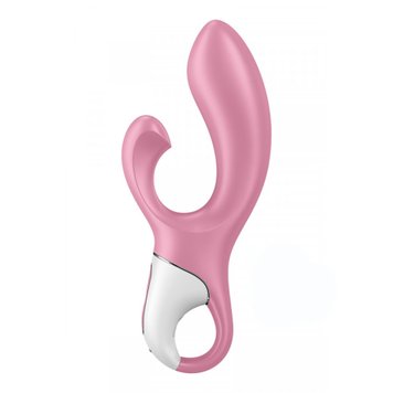 Вибратор-кролик Satisfyer Air Pump Bunny 2, 20 см (розовый) 15635 фото