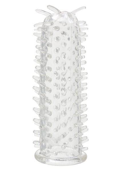 Nasadka na penisa Toy Joy Seduction Sleeve Clear, 11 cm (przezroczysty) 4434 zdjęcie