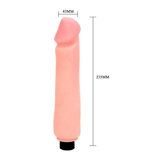 Вибратор Mutlispeed Flexible Vibrator, 23,5 см (телесный) 9983 фото