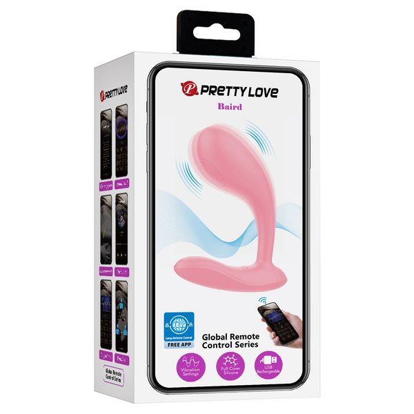 Wibrator do majtek Pretty Love Baird, 10,8 cm (różowy) 22278 zdjęcie