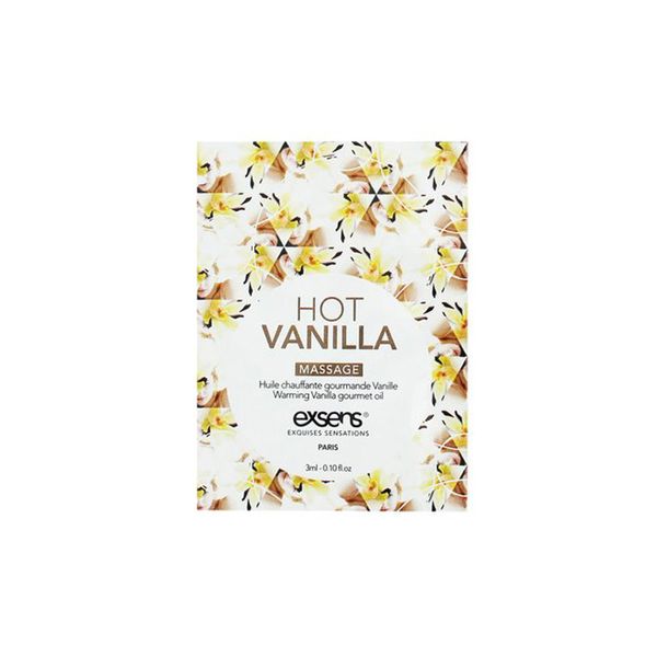 Массажное масло Exsens Massage Hot Vanilla, 3 мл 17680 фото