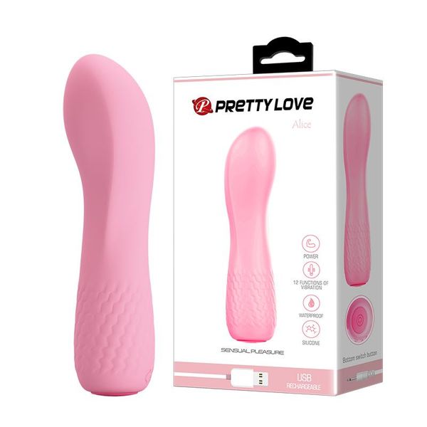 Wibrator Вибратор Pretty Love Alice, 11,9 cm (jasnoróżowy) 7724 zdjęcie