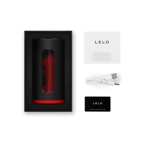 Мастурбатор Lelo F1s V3, 14,4 см (красный) 35343 фото