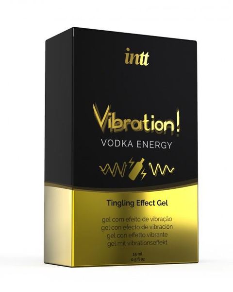 Рідкий вібратор Intt Vibration Vodka, 15 мл 8476 фото