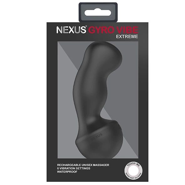 Стимулятор простаты Nexus Gyro Vibe Extreme, 14,5 см (черный) 23910 фото