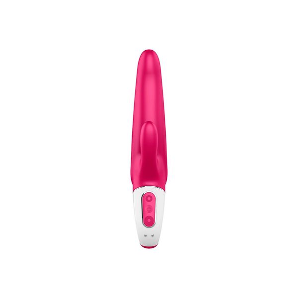 Многофункциональный вибратор кролик Satisfyer Vibes, 22,1 см (розовый) 8765 фото