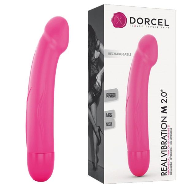 Wibrator punktu G Dorcel Real Vibration Magenta 2.0, 22 cm (różowy) 12820 zdjęcie