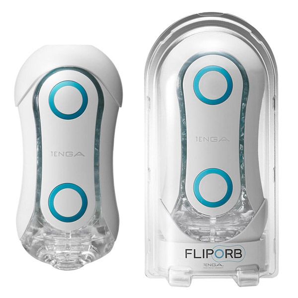 Masturbator Tenga Flip Orb Blue Rush, 17,8 cm (niebieski) 19284 zdjęcie