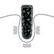 Вібратор для клітора LoveToy Heart Massager Glow In The Dark, 8,5 см (чорний) 16203 фото 6