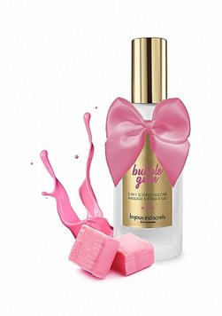 Lubrykant na bazie silikonu Bijoux Indiscrets Bubblegum 2 in 1, 100 ml 12124 zdjęcie