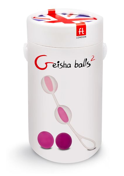 Шарики Гейши Gvibe Geisha Balls 2, 17 см (розовый) 4846 фото