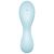 Вакуумный стимулятор клитора Satisfyer Curvy Trinity 5, 16,5 см (голубой) 13768 фото