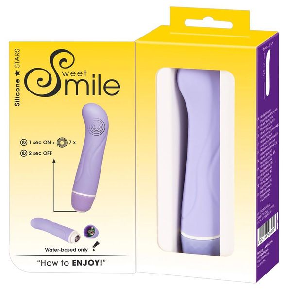 Wibrator Sweet Smile mini G, 12,4 cm (liliowy) 5005 zdjęcie