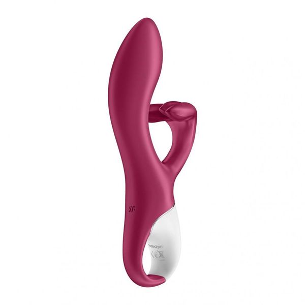 Wibrator królik Satisfyer Embrace Me, 20,5 cm (bordowy) 13495 zdjęcie