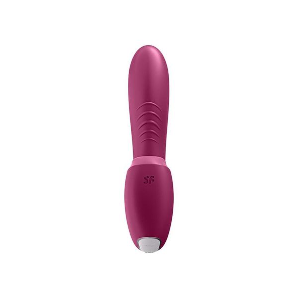 Стимулятор клітора Satisfyer Sunray, 14.8 см (малиновий) 12927 фото