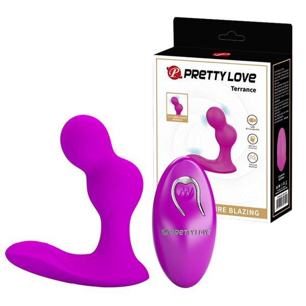 Stymulator prostaty Pretty Love Terrance, 10,3 cm (fioletowy) 17704 zdjęcie